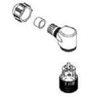 Molex 120071-0070 Right Angle MICROCHG M12 5P SGL KY FEM RA PG9