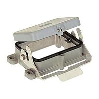 HARTING 09300480301 Housings HAN 48B BULKHEAD MNT 1 LEVER METAL W/CVR
