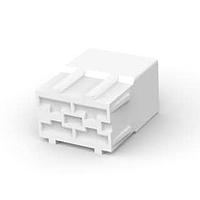 AMP Connectors - TE Connectivity 280073 Tab Housing FF 375 REC HSG 4P NYLON NAT