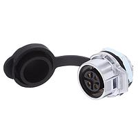 Amphenol Commercial Products MRDBF04L13000 Connectors RUGGED MRD B PANEL MOUNT RECPT