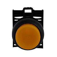 Eaton M22S-DRLH-A Pushbutton Operators ILL MTN PB BLK-BZL EXTD AMBER