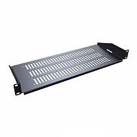 Hammond Manufacturing RASV190107DBK1 Shelves Vented Shelf 16GA FLNGS DN