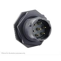 Eaton Souriau-Sunbank UTSX7147PSEK9 Receptacles Jam nut receptacle,without backshell, with 7 male PCB contacts, IP68/69K