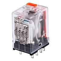 Carlo Gavazzi RMIA45115/120VAC Carlo Gavazzi Industrial Electromechanical Relays series, 5A 250VAC/30VDC, 14 pins, 4PDT (4 Change Over contacts), Coil voltage 115/120 VAC