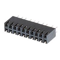 Molex 15-44-5820 Receptacle 2.54MM 20P V RECPT DR HI-TMP AU