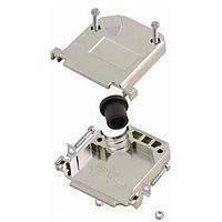 MH Connectors MHC88E200000 D-Sub Backshells 9 WAY METPLAS D HOOD - 45deg