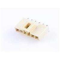 Molex 105313-2806 Headers & Wire Housings NANO-FIT HDR RA SGL 6CKT G+lube WHT
