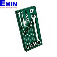 SATA 09923 14PC DOUBLE RATCHETING COMBINATION WRENCH SET