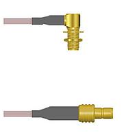 Amphenol Custom Cable Q-2P03L0005144i RF Cable Assemblies SMA-RJB/SMB-SJ G316 144I
