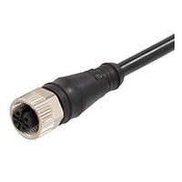 Molex 1200652308 Sensor Cables / Actuator Cables CSE M12 SE 8P AC FE STR WSOR 5M UNSH BK