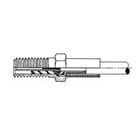 AMP Connectors - TE Connectivity 141-0000-0001 Panel Receptacles 141-0000-0001