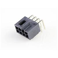 Molex 105314-1508 Headers & Wire Housings NANOFIT HDR RA DLR 8CKT TIN B