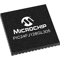 Microchip Technology PIC24FJ128GL305T-I/PT MCUs 16-bit, 16 MIPS, 128KB ECC Flash, 8KB RAM, LCD, XLP, 48-pin