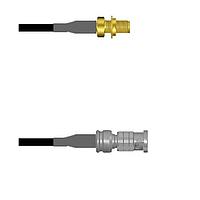 Amphenol Custom Cable Q-2W05H0003072i RF Cable Assemblies SMA-SJB/HDBNC-SP G174 72I
