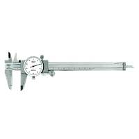Mahr 4107005DKS Dial Caliper (16 U, 0-150mm, 0.01mm)