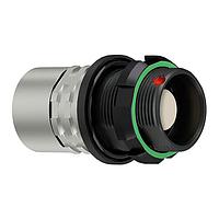 ODU GS1WDM-P17WMM0-0000 Connectors HD PM RECPT W SL, sz 1, IP6K8 / IP6K9K, 17 Contacts, D (green) Key