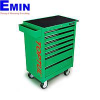 TOPTUL GE-21405 W/7-Drawer Tool Trolley (214 pcs; Green)