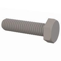 Essentra Components 011032H075 Cap Screw Hex Unslotted Bolt, #10-32 Thread, 3/4 Lg