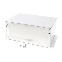 Hammond Manufacturing 1411FBQU Utility Utility Enclosure - 7.0 x 5.0 x 3.0" - Unfinished Aluminum w /Flanges