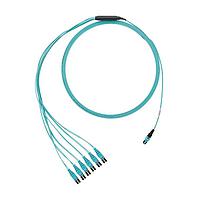 Panduit FXTRP8NQSONF006 Fiber Optic Cable Assemblies OM3 12f Harness OFNP PanMPO M/PushPull L