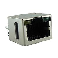 Amphenol Commercial Products RJHSE3P8EA1 Modular Connectors / Ethernet Connectors RJ45 Vertical LEDs Shielded