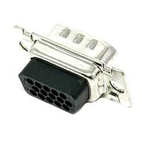 AIM-Cambridge / Cinch Connectivity Solutions 40-9415HDM High Density D-Sub Connectors 15 POS. CRIMP MALE HI-DENS. GOLD PLTD.