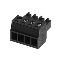 Molex 39510-0004 Plugs 3.81MM EURO PLUG RA URO PLUG RA BLK 4CKT