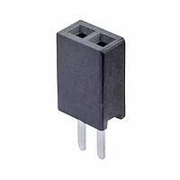 Harwin M50-3030242 Receptacle 2 WAY SIL VERT PC TAIL SKT