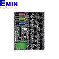 TOPTUL GEB2902 1/2" DR. Impact Socket Set (29 pcs)