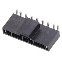 Molex 105431-1407 Power NANO-FIT HDR SMT VT SGL 7CKT 30AU LB BLK