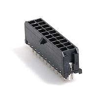 Molex 43045-2025 Power Microfit 3.0 V PTH clip DR 15Au 20Ckt