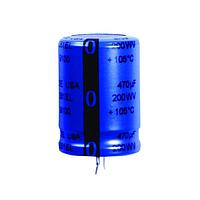 Cornell Dubilier (CDE) 380LQ821M250K022 Compact, High Capacitance, Snap-In Aluminum Capacitors 250V 820uF 30X30