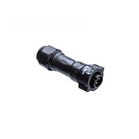 Amphenol LTW BD-05BFMA-QL8MN0 Standard Circular Connector X-Lok, Standard Size, Plastic, 5A, 05 pins, Female Connector, Male Contact, Straight, Push Lock, Crimp, Field Installable without Pin, F6.0 - F8.0mm, IP68