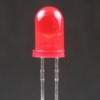 Kingbright WP710A10ID5V Single Color LEDs Red 25mcd 625nm 40 deg 5V resistor