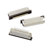 Wurth Elektronik 68611014422 Board Mount WR-FPC 1.0mm ZIF 10P Bottom Contact