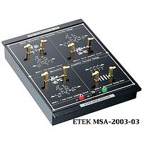 ETEK MSA-2003 Microwave Active Circuit Trainer (8 Modules)