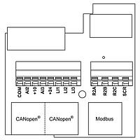 SCHNEIDER VW3A31208 Enclosures for Industrial Automation ATV312 CANOPEN OPTION CARD