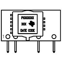 Texas Instruments DCH010505SN7 Isolated Mini 1W 3kVDC Isolat ed DC-DC