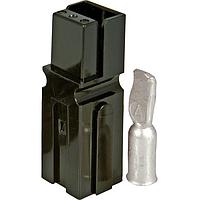 Anderson Power Products 1300G4 Connectors PP75 BLACK #6 AWG W/ 6 AWG 75A CONT