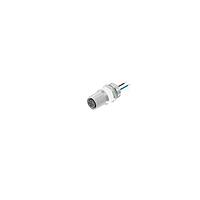 Amphenol CONEC 43-01867 M12 Female Socket 4POS FML SOCKET .5M WIRE FRONT MOUNT