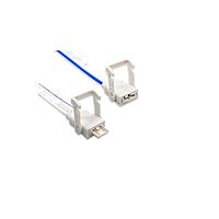 Amphenol LTW SSL11-P2LJP-T22D06 Lighting Cables SSL 1.1, Plastic, 3A, 02 pins, Jack Connector, Straight, Solder, Field Installable