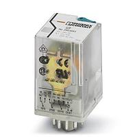 PHOENIX CONTACT 2903696 Single Relay Plug-in, 3 PDTs 230 V AC
