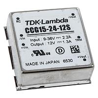 TDK-Lambda CCG15-24-12S Isolated 15.6W 12/24Vin 12Vout 1.3A