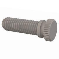 Essentra Components 0950013150T Thumb Screw Knurled Thumb Screw, 1/2-13 Thread, 1 1/2 Lg