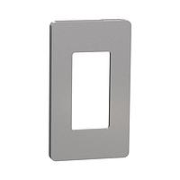 Square D SQWP141001GY Cover Frame 1 GANG SCREWLESS MATTE WALL PLATE GY