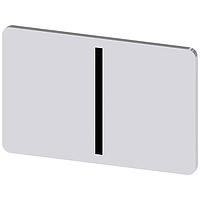 SIEMENS 3SU19000AD810QB0 Labeling Plate, I INSCR. LABEL,SILV 17.5 X 27MM, SYMBOL: I