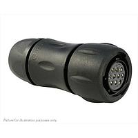 Eaton Souriau-Sunbank UTS6JC1210S Plugs 10P Strt Socket Plug Backshell Size 12