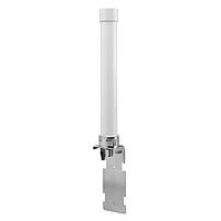 HUBER+SUHNER 1399.17.0231 Passive Antenna Stick antenna, multi-band 0.7-2.7 GHz, SISO, 2 / 3 dBi, IP 67, vert. pol., L-Bracket included, Connector N (m)
