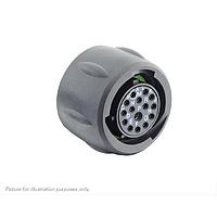 Eaton Souriau-Sunbank UTSX614E15S Plugs Plug, without backshell, with 15 female solder contacts, IP68/69K in unmated conditions