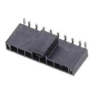 Molex 105431-1108 Shrouded NANO-FIT HDR SMT VT SGL 8CKT TIN BLK